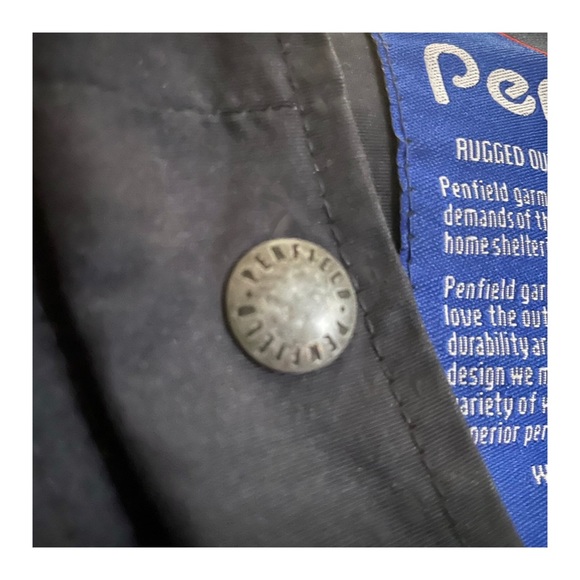 Penfield 60/40 Hooded Parka Utility Jacket in Navy Blue Size Large - Picture 6 of 12